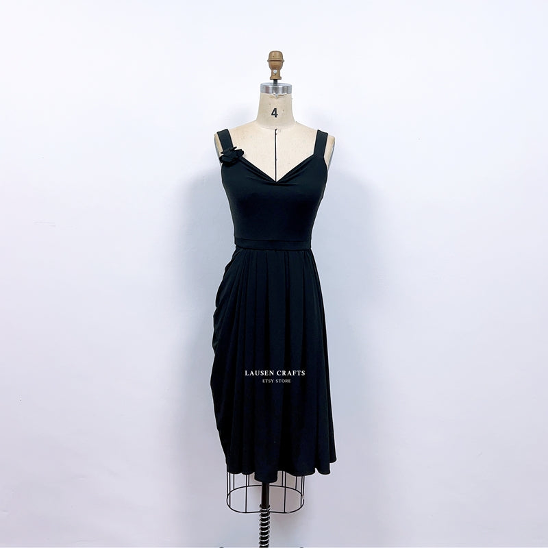 Black Bond Girl Dress Inspired by Olga Kurleynko as Camille Quantum Of Solace