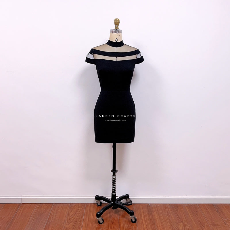 Margot Robbie Short Black Dress Wolf Of Wall Street