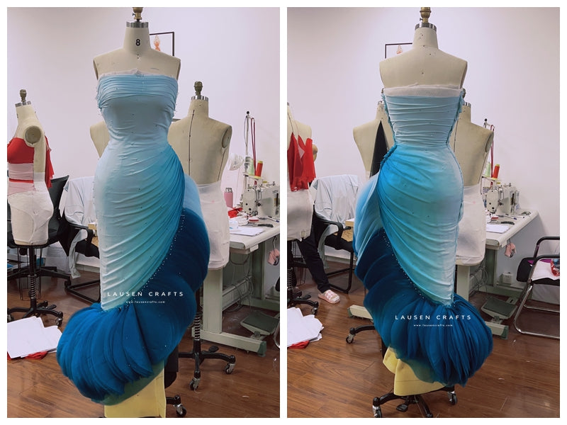 Marilyn Monroe There's No Business Like Show Business Blue Dress