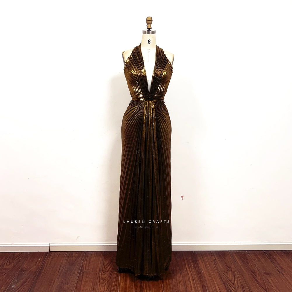 Marilyn Monroe Gold Dress Gentlemen Prefer Blondes Costume