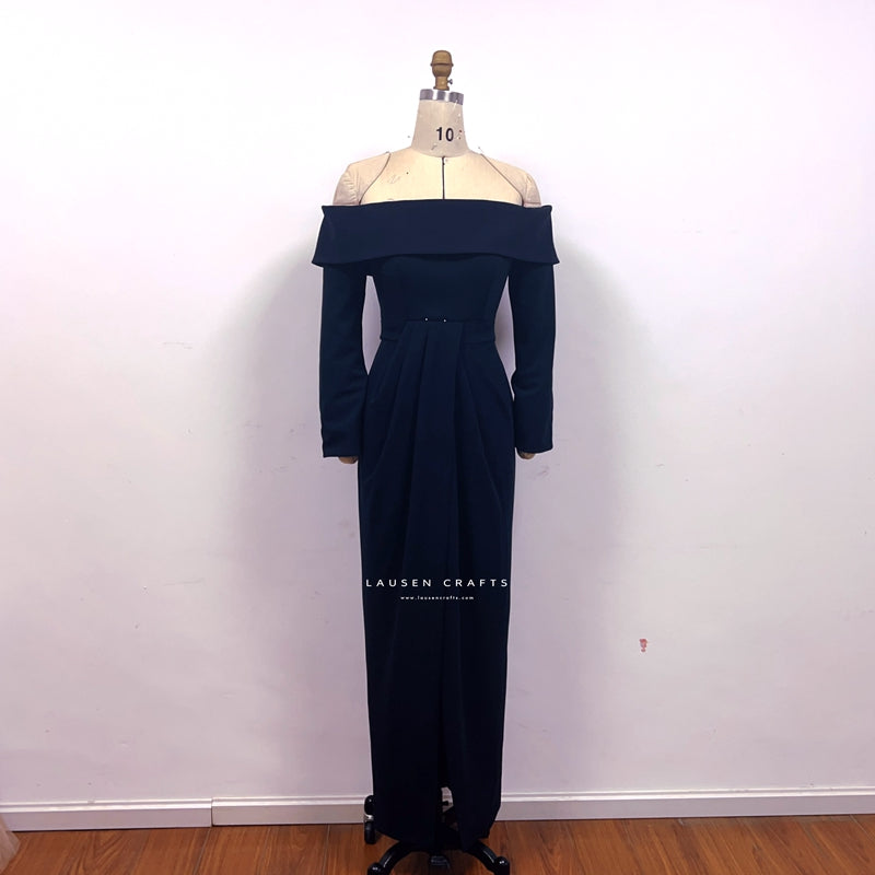 Meghan Markle Inspired White Off-the-shoulder Formal Evening Dress