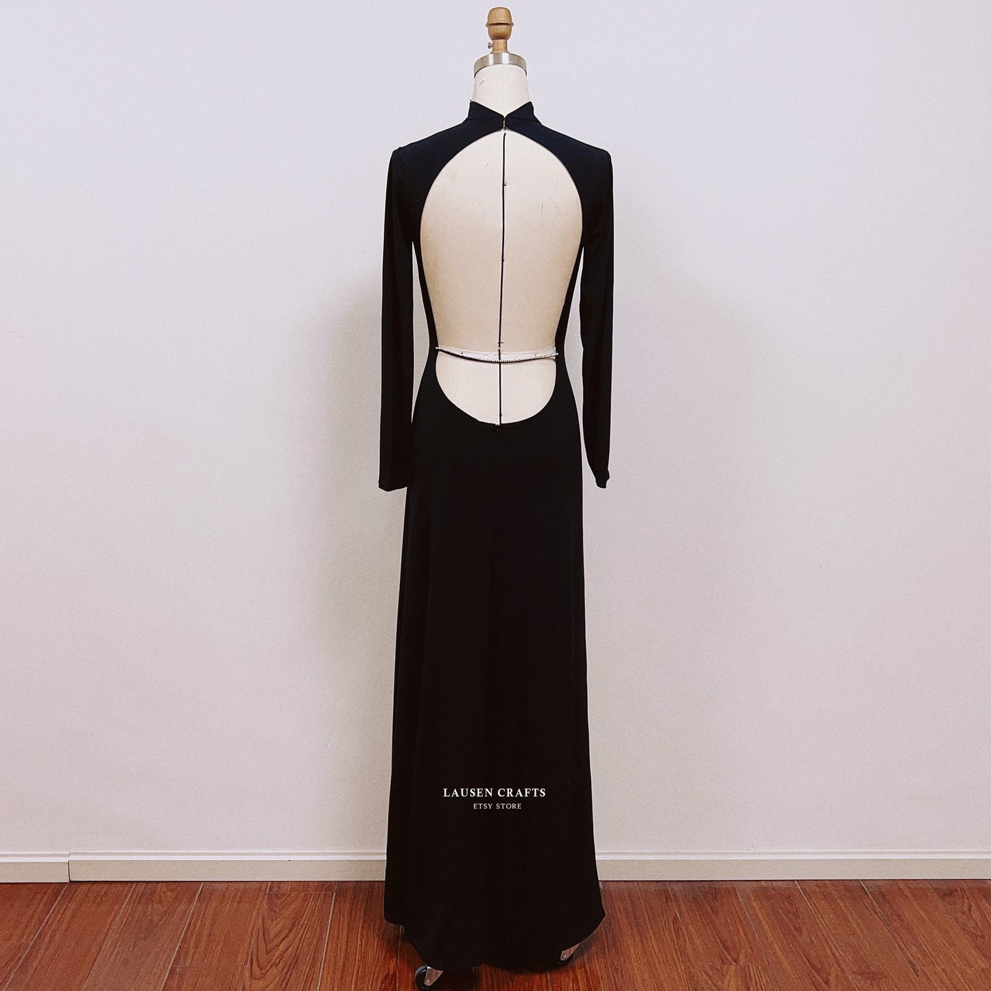 Mireille Darc Backless Dress Tall Blond Man with One Black Shoe