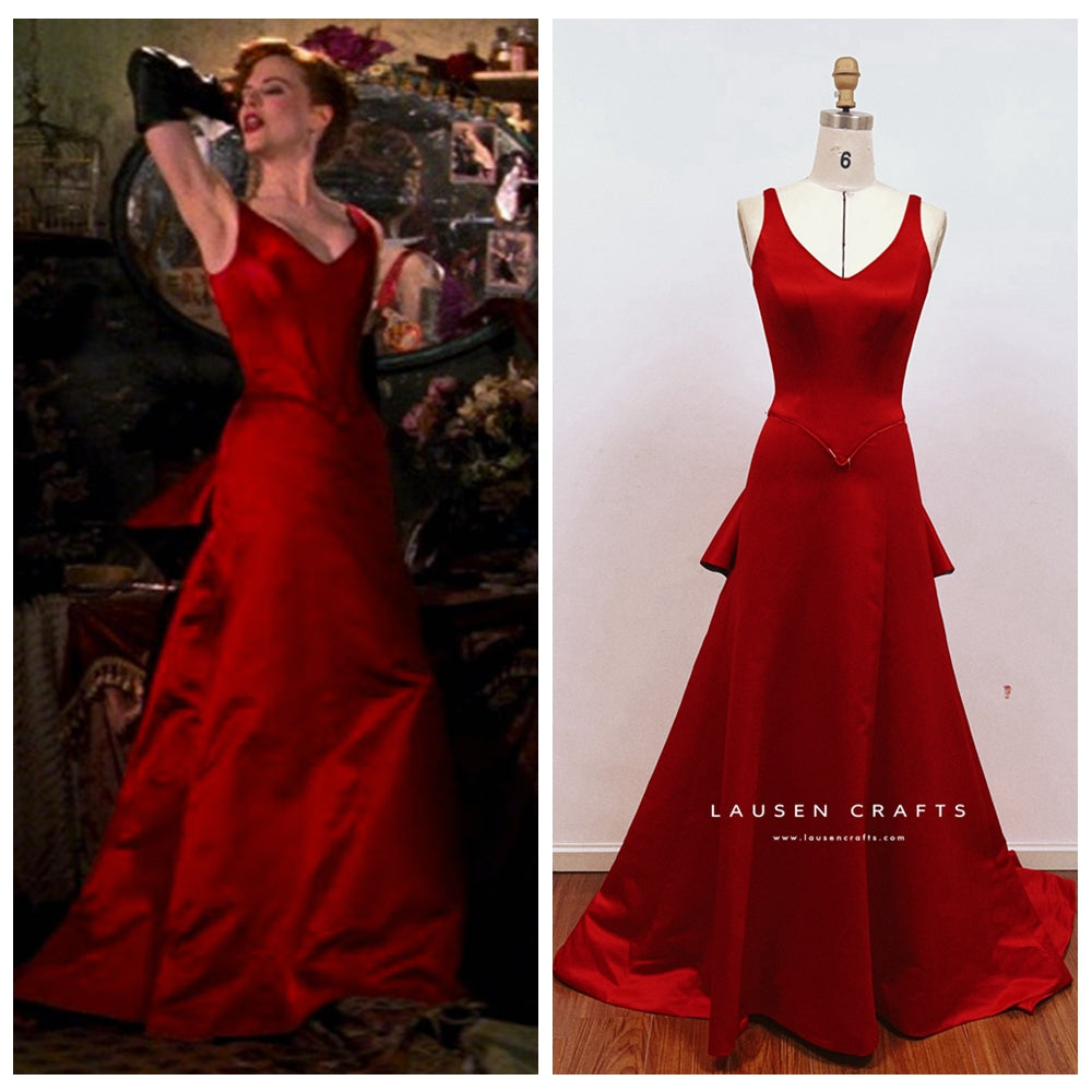 Nicole Kidman as Satine Red Dress Moulin Rouge Costume LausenCrafts Nicole Kidman as Satine Red Dress Moulin Rouge Costume LausenCrafts