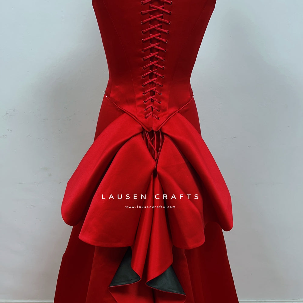 Nicole Kidman as Satine Red Dress Moulin Rouge Costume