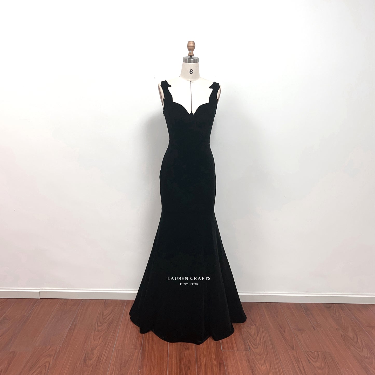 Rosemary Clooney Black Velvet 1950s Evening Dress White Christmas Costume