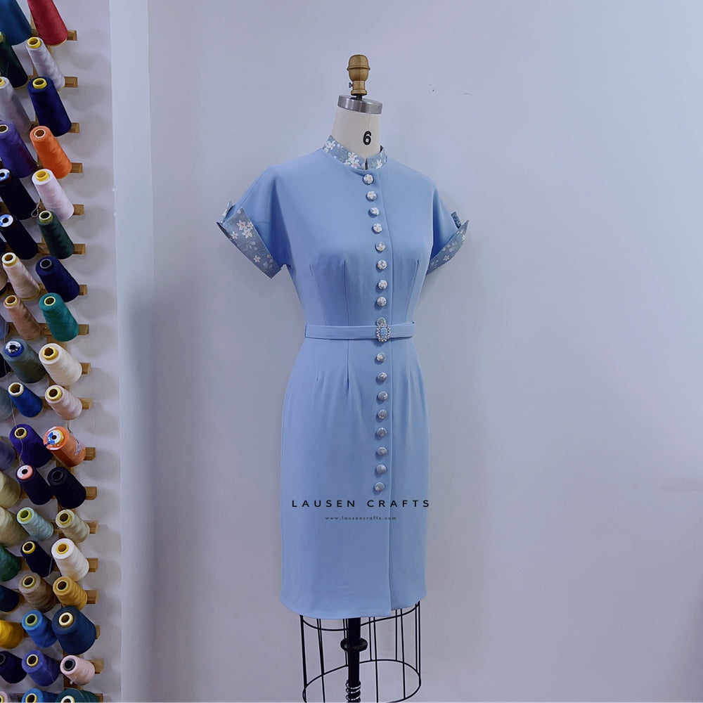 The Notebook Blue Dress Allie Hamilton 1940s Costume – LausenCrafts The Notebook Blue Dress Allie Hamilton 1940s Costume – LausenCrafts