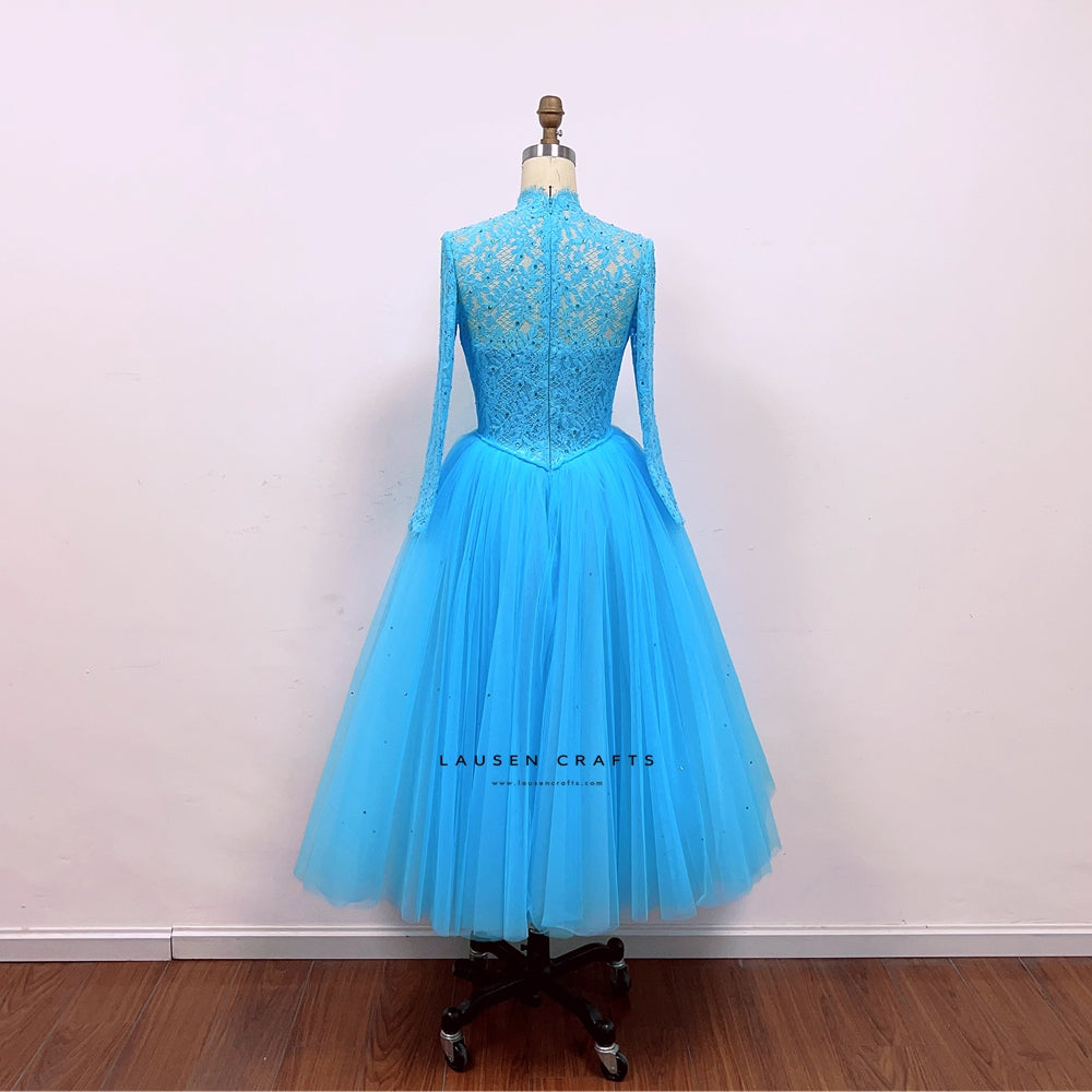 White Christmas Sisters Judy and Betty Haynes Blue Dress