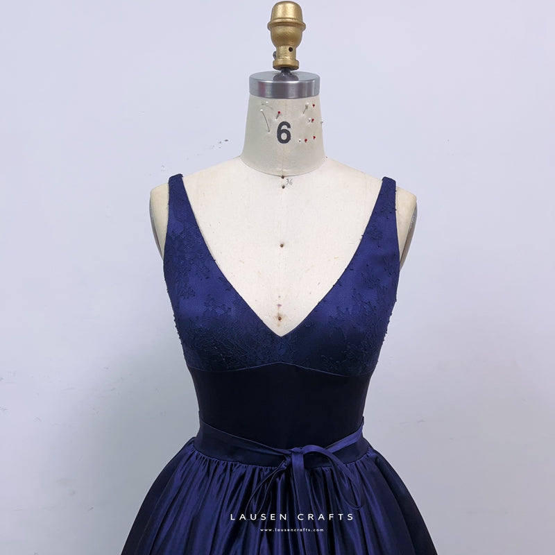 Diane Kruger as Abigail Inspired Midnight Blue Evening Dress National Treasure