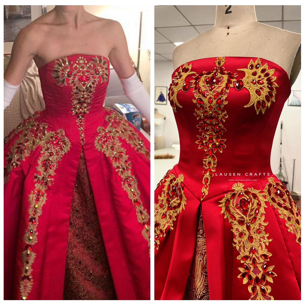 Anastasia Red Gown Broadway Costumes – LausenCrafts