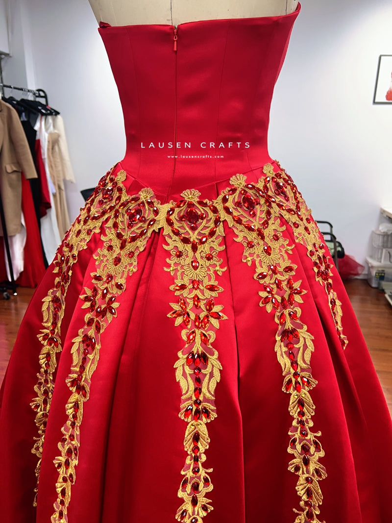 Anastasia Red Gown Broadway Costumes – LausenCrafts