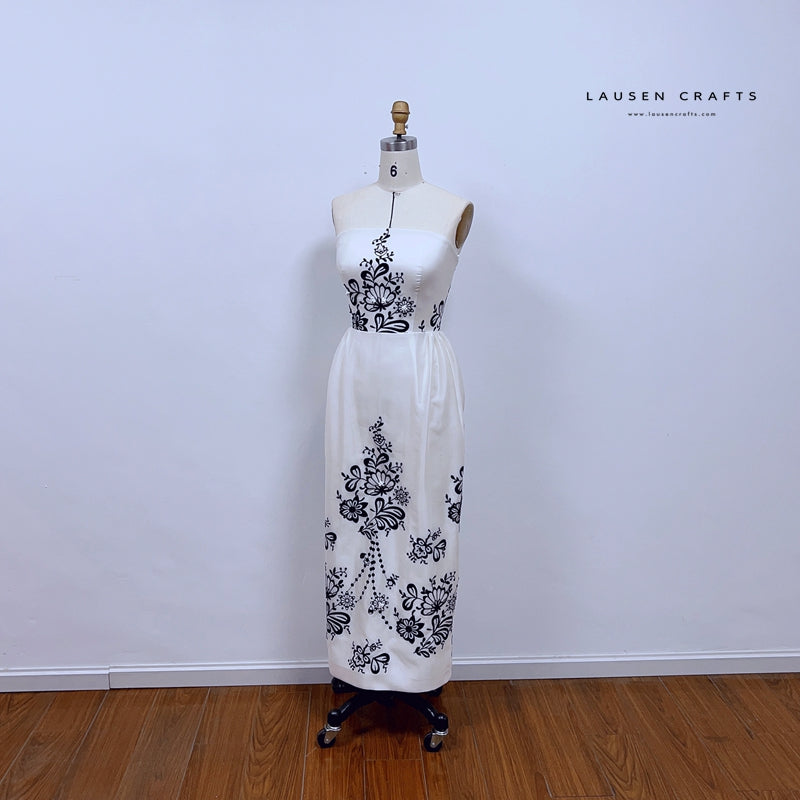 Audrey Hepburn Sabrina Wedding Dress – LausenCrafts