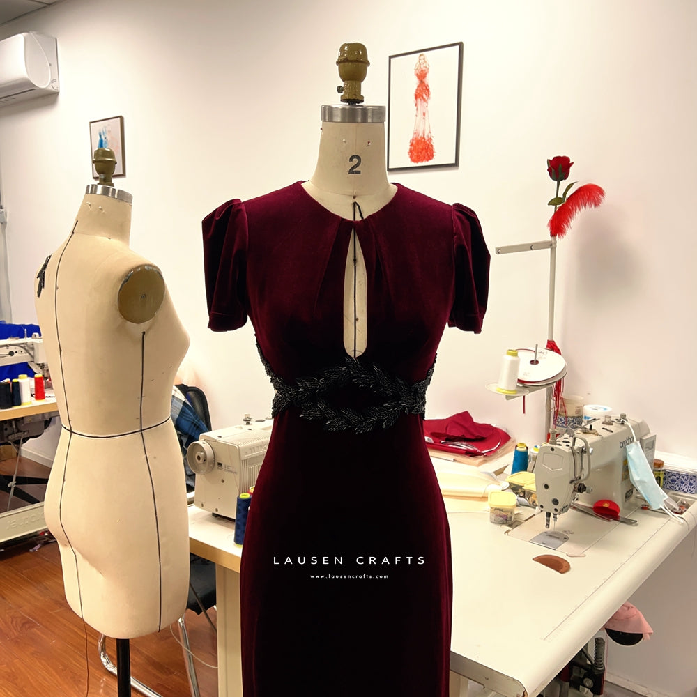 age of adaline red dress Blake Lively Burgundy Evening Dress The Age of Adaline Fashion TCD6300