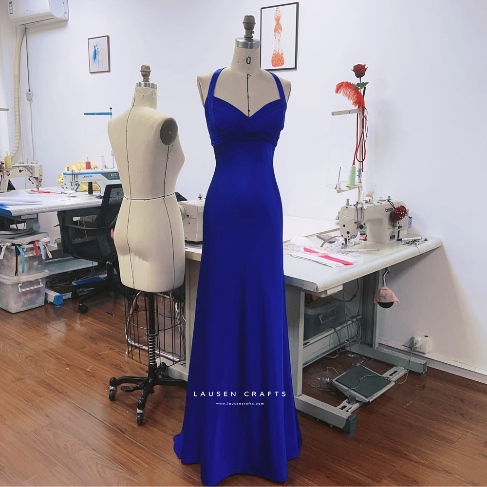Elena Gilbert Blue Formal Prom Dress The Vampire Diaries Costume – LausenCrafts