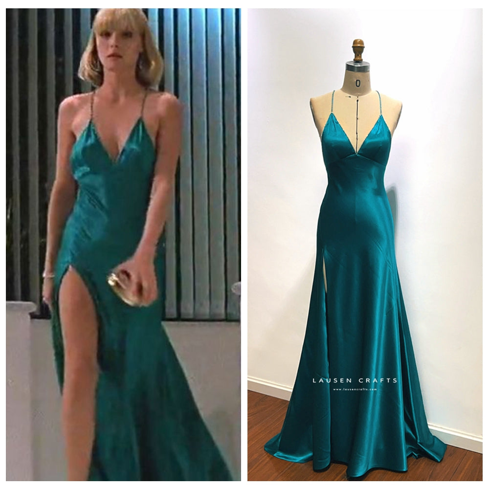 Elvira Hancock Blue Dress Scarface Costume for Formal Prom – LausenCrafts