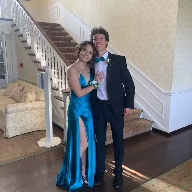 Elvira Hancock Blue Dress Scarface Costume for Formal Prom LausenCrafts Elvira Hancock Blue Dress Scarface Costume for Formal Prom LausenCrafts