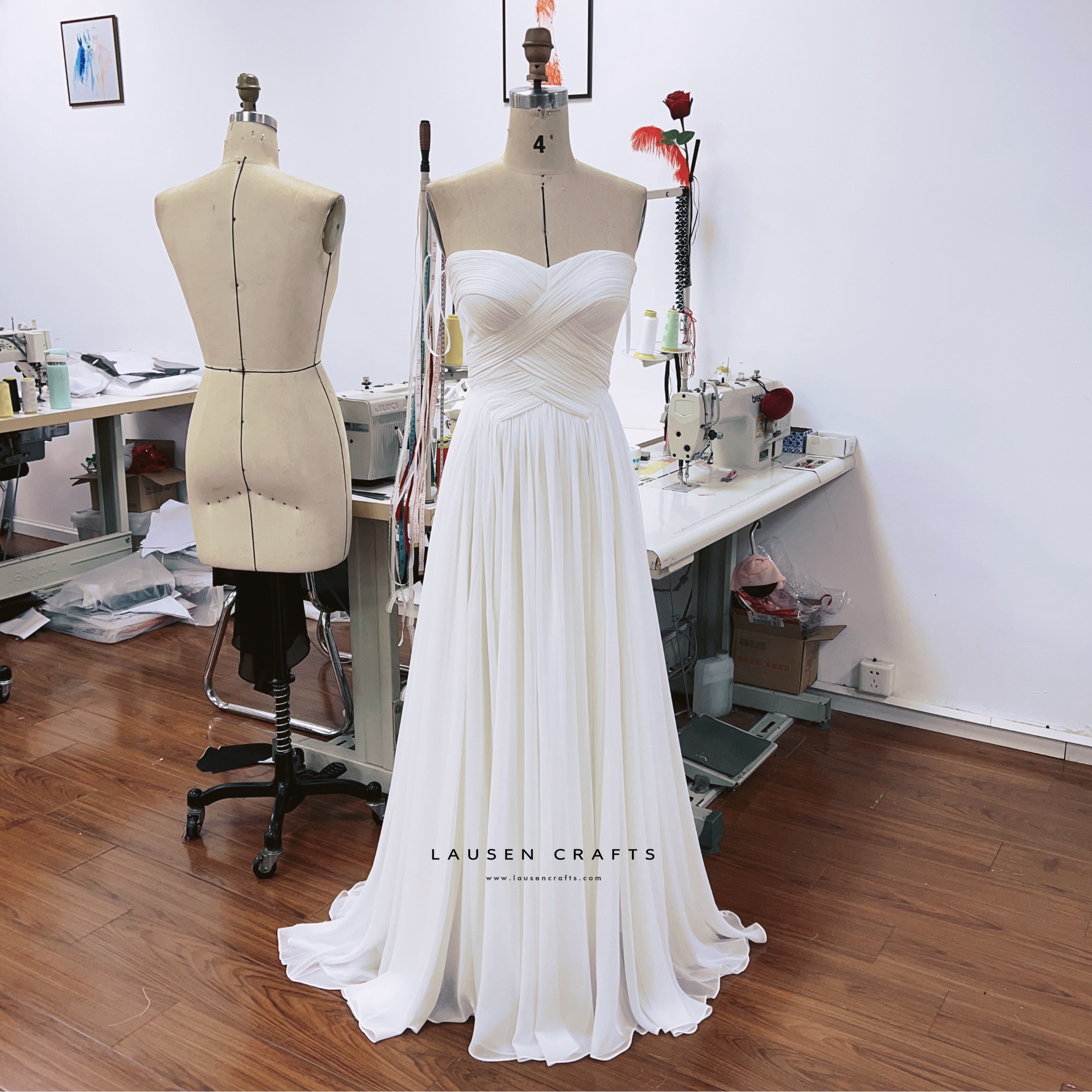 Grace kelly white chiffon dress best sale