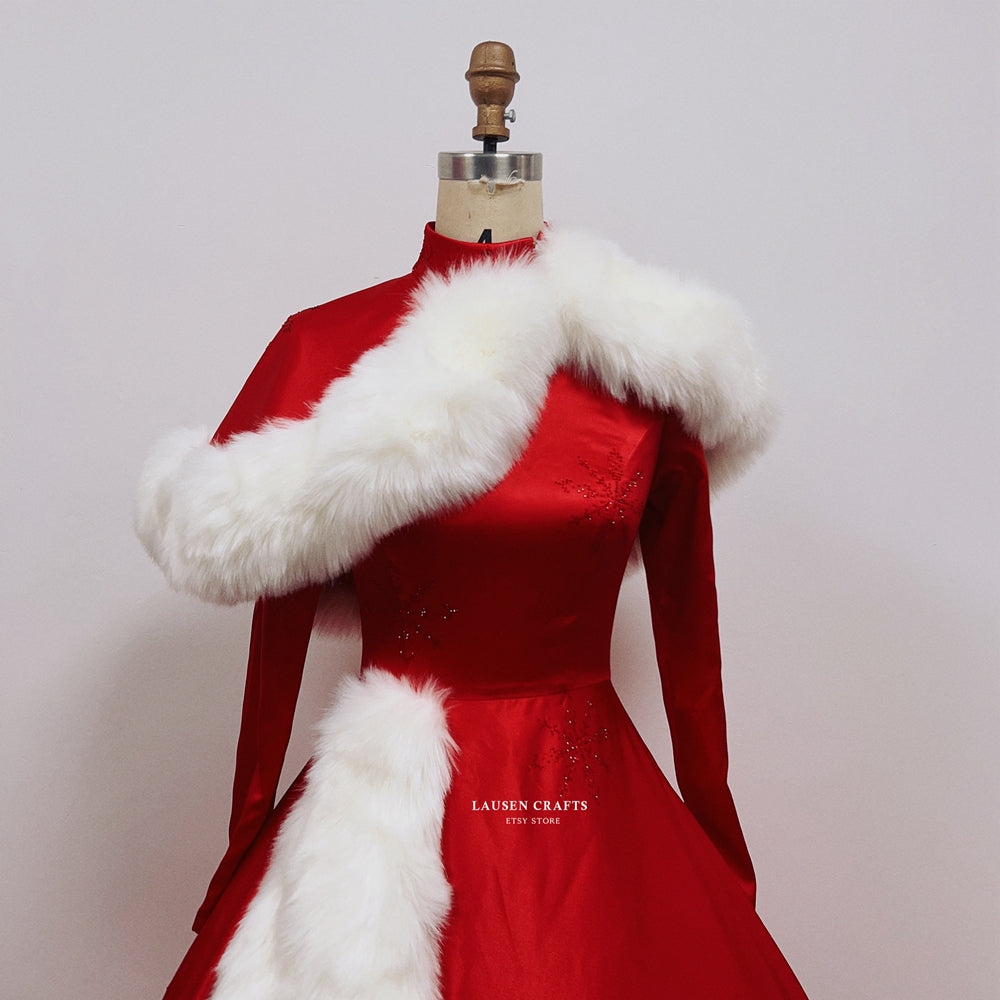 Vera Ellen as Judy Haynes Red Dress White Christmas Costume LausenCrafts Vera Ellen as Judy Haynes Red Dress White Christmas Costume LausenCrafts
