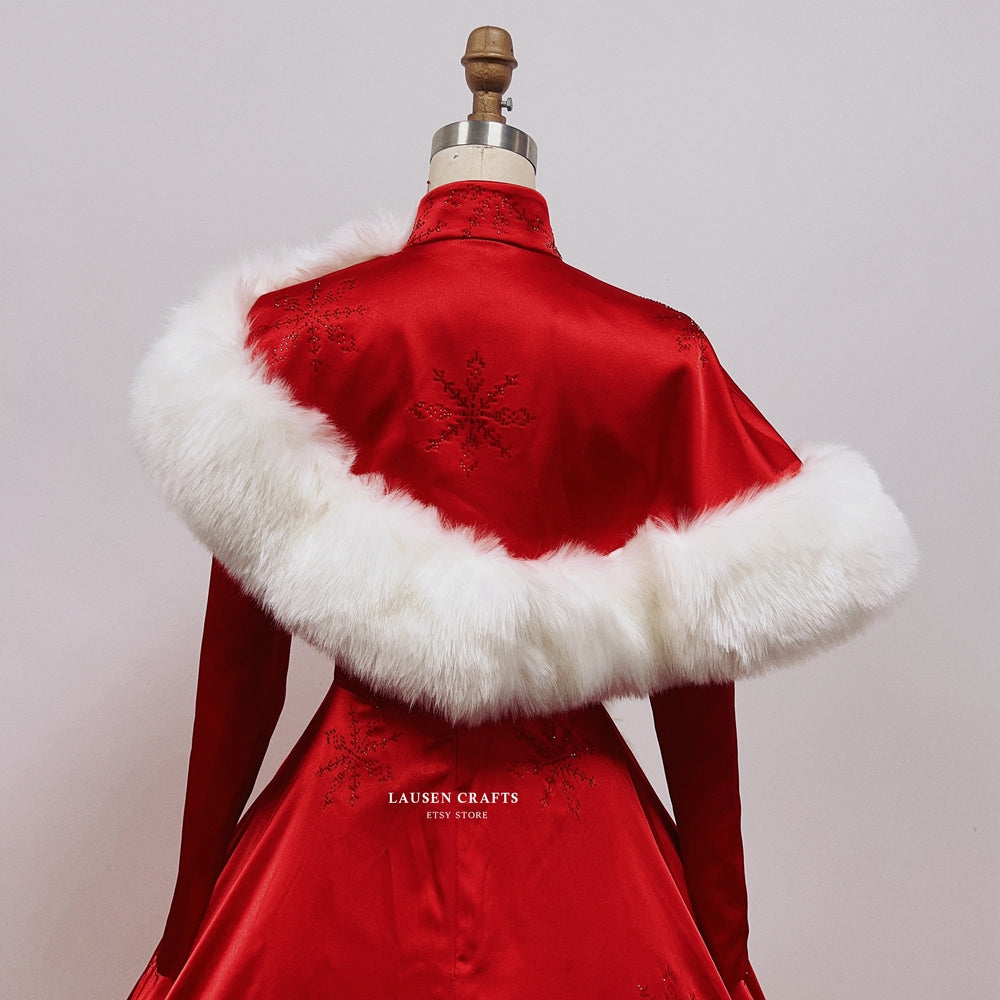 Vera Ellen as Judy Haynes Red Dress White Christmas Costume – LausenCrafts