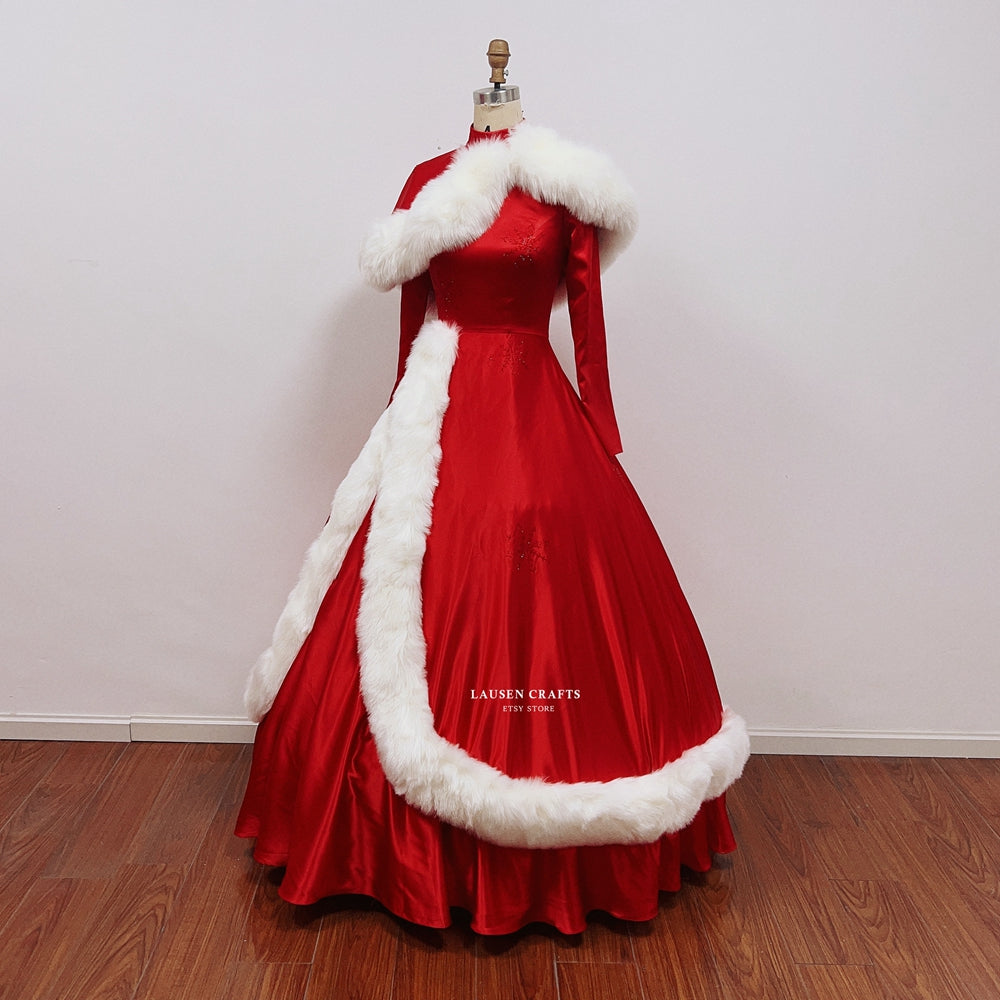 Vera Ellen as Judy Haynes Red Dress White Christmas Costume LausenCrafts Vera Ellen as Judy Haynes Red Dress White Christmas Costume LausenCrafts