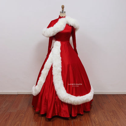 Vera Ellen as Judy Haynes Red Dress White Christmas Costume – LausenCrafts