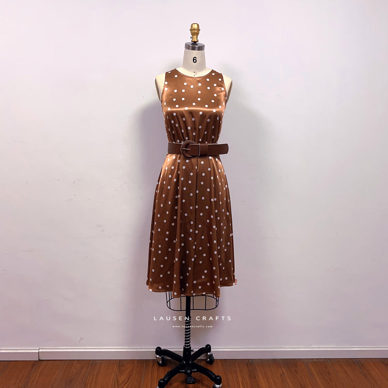 Julia Roberts as Vivian Brown Polka Dot Dress Pretty Woman Costume