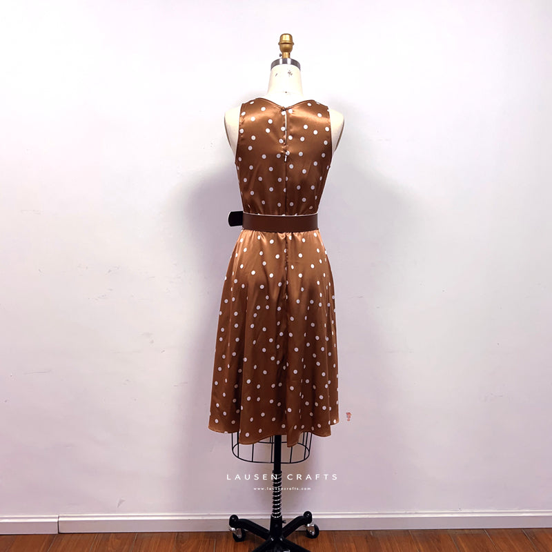 Julia Roberts as Vivian Brown Polka Dot Dress Pretty Woman Costume – LausenCrafts