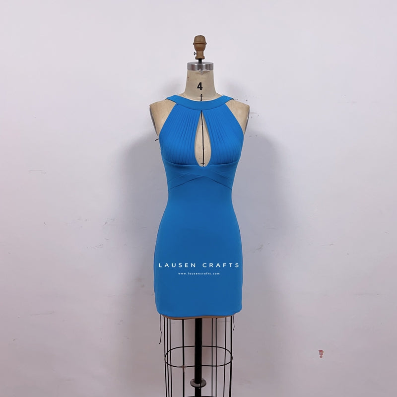 Margot Robbie Blue Dress The Wolf Of Wall Street – LausenCrafts