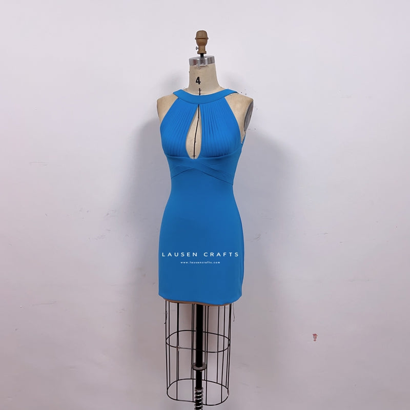 Margot Robbie Blue Dress The Wolf Of Wall Street – LausenCrafts