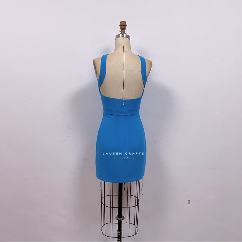 Margot Robbie Blue Dress The Wolf Of Wall Street – LausenCrafts