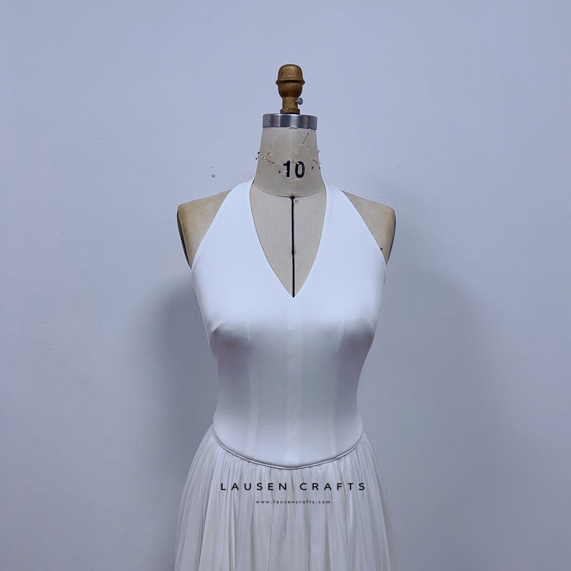 Marilyn Monroe White Halter Dress Let's Make Love 1960s Costume LausenCrafts Marilyn Monroe White Halter Dress Let's Make Love 1960s Costume LausenCrafts