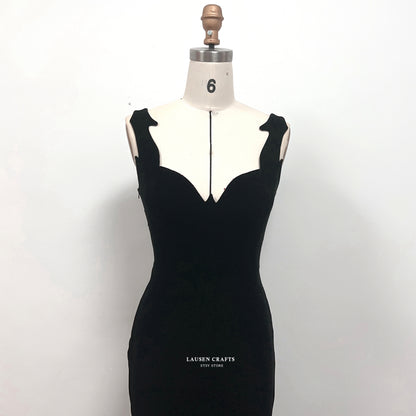 black dress in white christmas The Betty Haynes White Christmas Gown ElleRebel