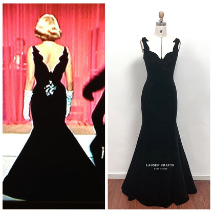 long black christmas dress Amazon.com: Women's Christmas Midi Dresses Long Sleeve Furry Trim Dresses Mrs Santa Costume Fancy Cosplay Outfits Party Dress(Black,Small) : Clothing, Shoes & Jewelry