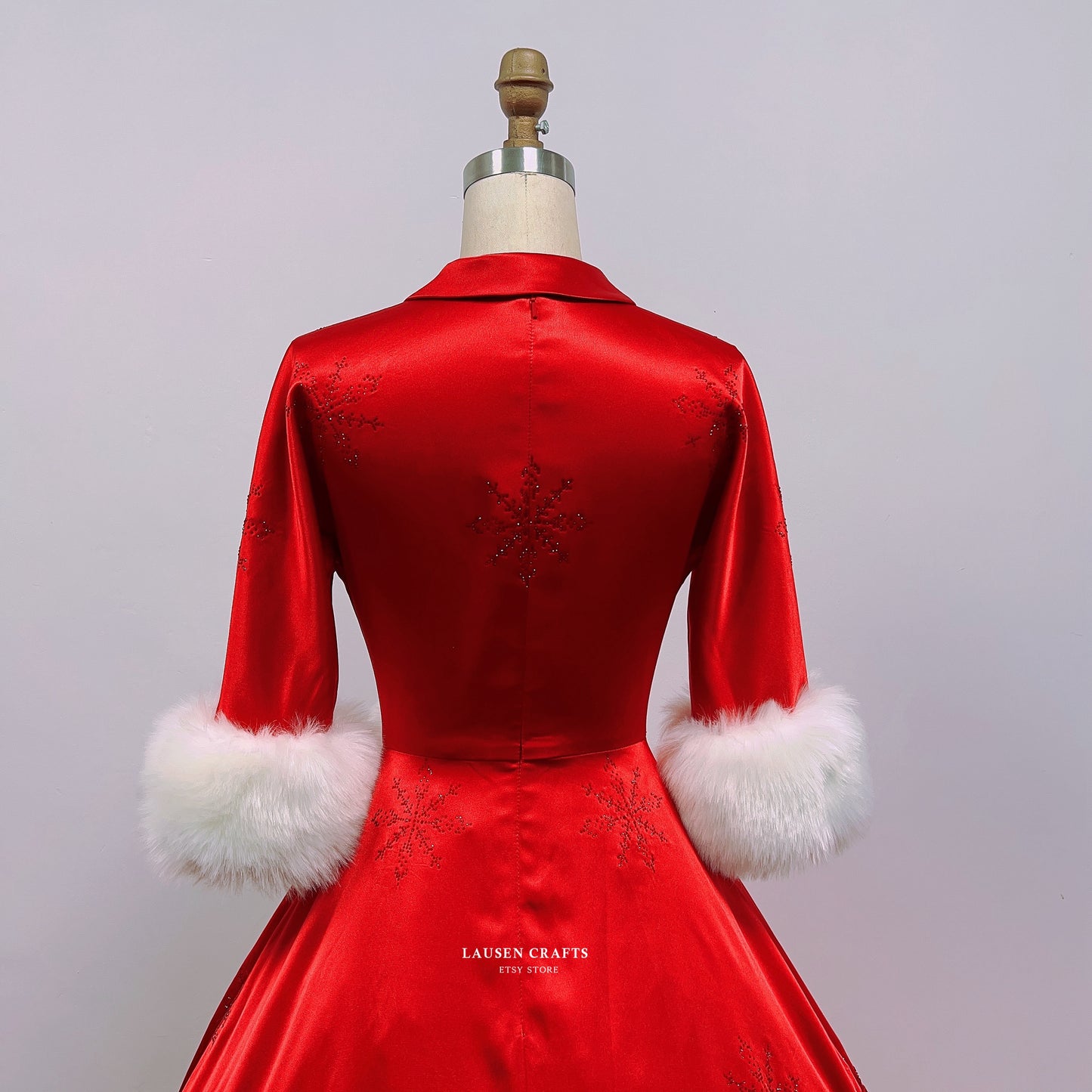 Rosemary Clooney as Betty Haynes Red Dress White Christmas Costume – LausenCrafts