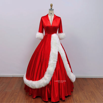 Rosemary Clooney as Betty Haynes Red Dress White Christmas Costume