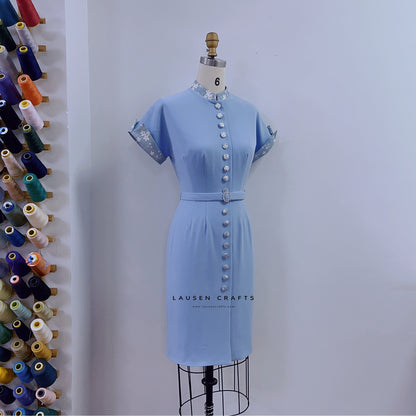 The Notebook Blue Dress Allie Hamilton 1940s Costume