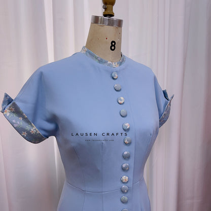 blue dress in notebook The notebook dress