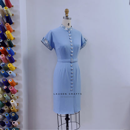 The Notebook Blue Dress Allie Hamilton 1940s Costume