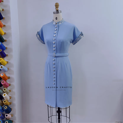 The Notebook Blue Dress Allie Hamilton 1940s Costume – LausenCrafts