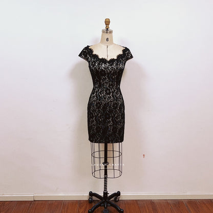Julia Roberts as Vivian Ward Black Lace Cocktail Dress Pretty Woman