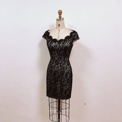 Julia Roberts as Vivian Ward Black Lace Cocktail Dress Pretty Woman
