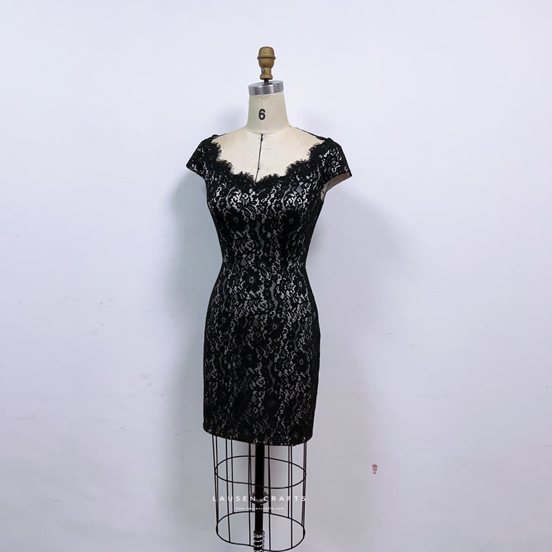 Julia Roberts as Vivian Ward Black Lace Cocktail Dress Pretty Woman