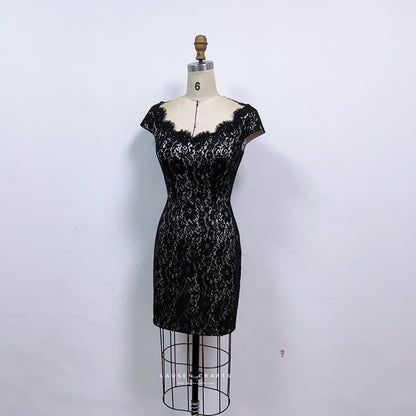 Julia Roberts as Vivian Ward Black Lace Cocktail Dress Pretty Woman