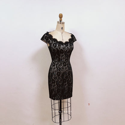 Julia Roberts as Vivian Ward Black Lace Cocktail Dress Pretty Woman