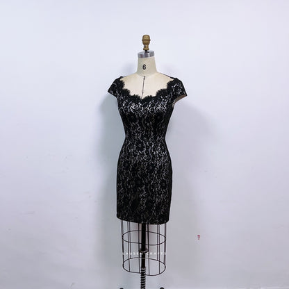 Julia Roberts as Vivian Ward Black Lace Cocktail Dress Pretty Woman