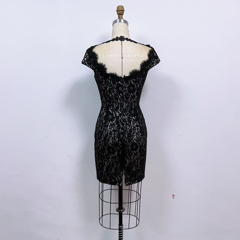 Julia Roberts as Vivian Ward Black Lace Cocktail Dress Pretty Woman