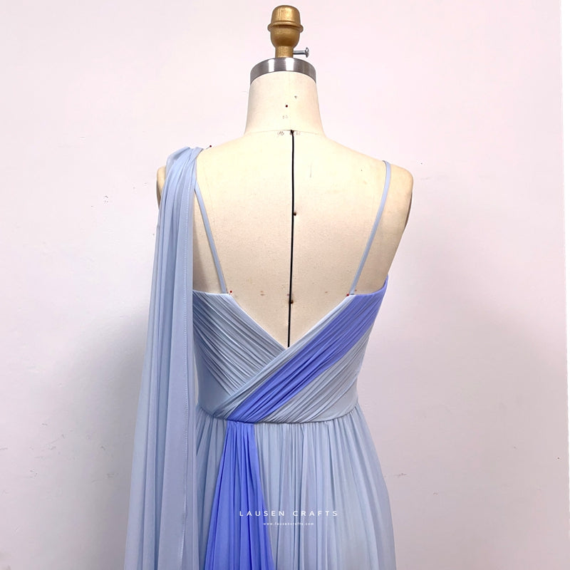 Grace Kelly Inspired Blue Dress To Catch a Thief 1950s Movie Costume