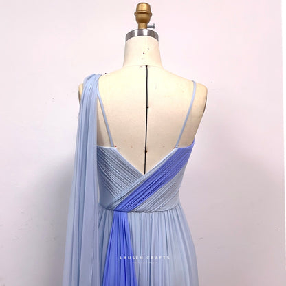 Grace Kelly Inspired Blue Dress To Catch a Thief 1950s Movie Costume