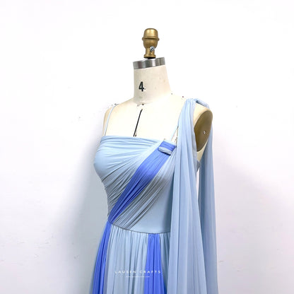 Grace Kelly Inspired Blue Dress To Catch a Thief 1950s Movie Costume