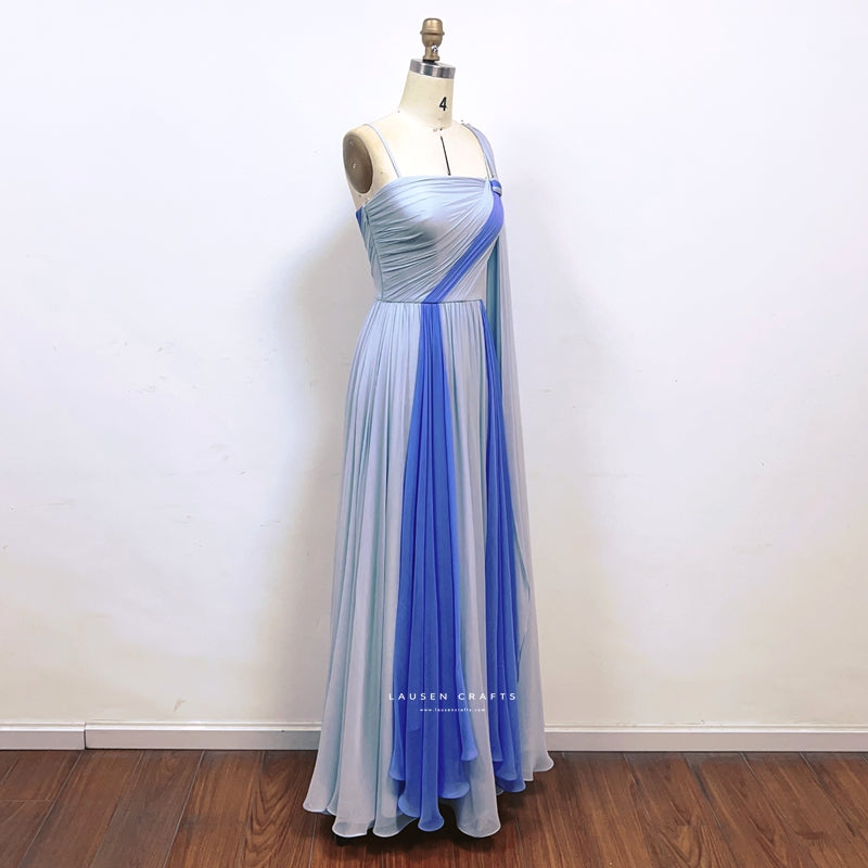 Grace Kelly Inspired Blue Dress To Catch a Thief 1950s Movie Costume